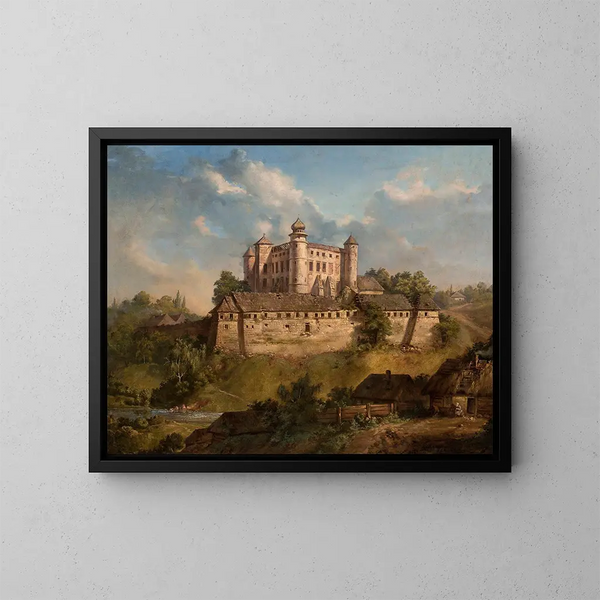Château à Winicz - Andrzej Grabowski — framed artwork on a wall