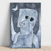 Reproductie van het schilderij Engel Aanvrager - Paul Klee