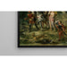 Reproductie van het schilderij Angelique en Médor gewond Schilderij - Eugène Delacroix