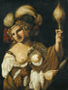 Omphale - Angelo Caroselli — weergave van het kunstwerk