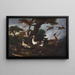 Landschap met vogels - Angelo Maria Crivelli — ingelijst kunstwerk aan de muur