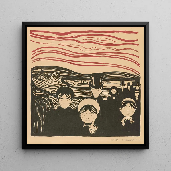 Angoisse - Edvard Munch