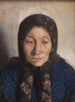 De vrouw van een oude visser - Anna Ancher — weergave van het kunstwerk