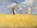 De oogsters - Anna Ancher — weergave van het kunstwerk