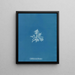 Callithamnion brodii - Anna Atkins — ingelijst kunstwerk aan de muur