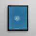 Callithamnion roseum - Anna Atkins — ingelijst kunstwerk aan de muur