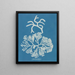 Codium tomentosum - Anna Atkins — ingelijst kunstwerk aan de muur