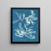 Delesseria sanguinea - Anna Atkins — ingelijst kunstwerk aan de muur