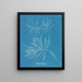 Laurence schilderij is erg mager - Anna Atkins — ingelijst kunstwerk aan de muur