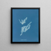 Lyngbya majuscula - Anna Atkins — ingelijst kunstwerk aan de muur