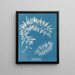 Sargasses plumeuses - Anna Atkins — ingelijst kunstwerk aan de muur