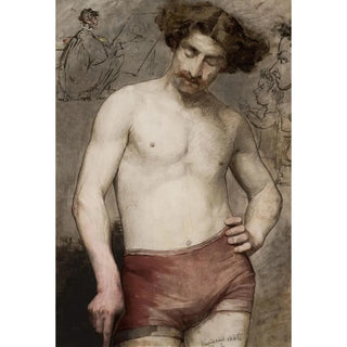 Anna BiliskaBohdanowicz - Male seminude study.webp