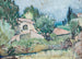 Studie van Zuid-Frankrijk - Anna Boberg — weergave van het kunstwerk