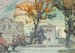 Vue van Jeruzalem, studie - Anna Boberg — weergave van het kunstwerk