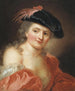 Zelfportret - Anna Dorothea Lisiewska — weergave van het kunstwerk