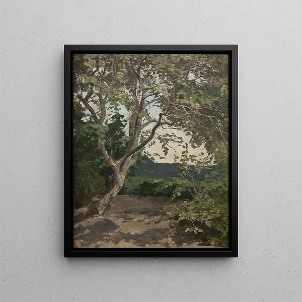 A study of a tree - Anna Nordlander — framed artwork on a wall