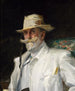 William Merritt Chase - Annie Traquair Lang — weergave van het kunstwerk