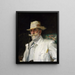 William Merritt Chase - Annie Traquair Lang — ingelijst kunstwerk aan de muur