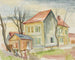 Aan de tol van Steinbach - Anny Dollschein — weergave van het kunstwerk