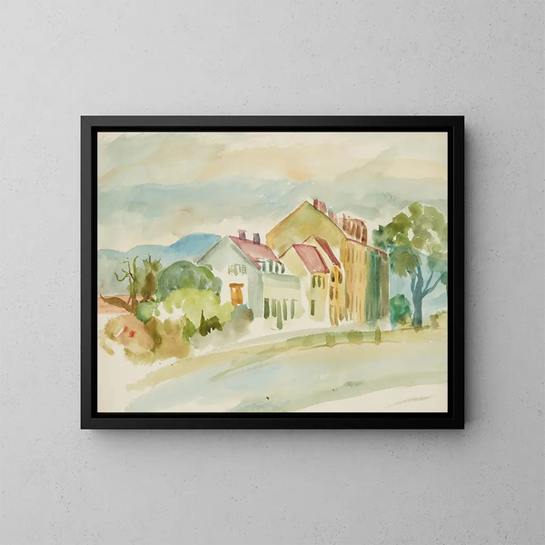 Krsistrae - Anny Dollschein — framed artwork on a wall