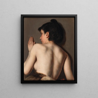 Anonymous - A Female Nude Seen From Behind.webp