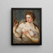 Allegorie van het uitzicht - Anoniem — ingelijst kunstwerk aan de muur