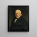 Anthony Backer - Anoniem — ingelijst kunstwerk aan de muur