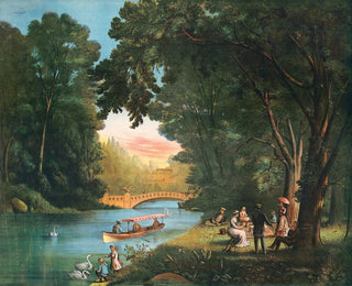 Central Park - Anoniem — weergave van het kunstwerk