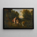 Cyparissus die huilende hert - Anoniem — ingelijst kunstwerk aan de muur