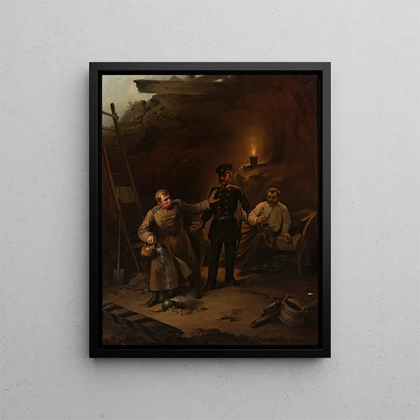 Anonymous - Episode from the Crimean Wars Scene in prison.webp