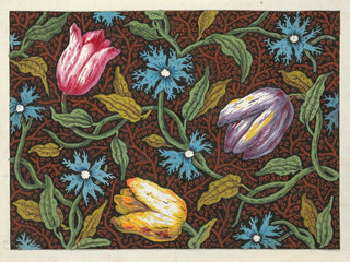 Anonymous - Floral design for printed textile Pl XXX.webp