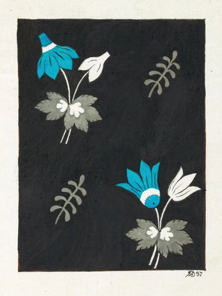 Anonymous - Floral design for printed textile Pl XXXVI.webp