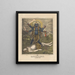 Godin Tara - Anoniem — ingelijst kunstwerk aan de muur