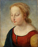 Tête de la Madone de la Belle Jardinière - Anoniem — weergave van het kunstwerk