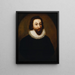 John Winthrop - Anoniem — ingelijst kunstwerk aan de muur
