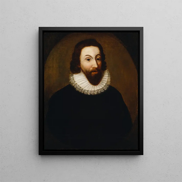 John Winthrop - Anoniem — ingelijst kunstwerk aan de muur