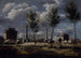 De tronenbarrière - Anoniem — weergave van het kunstwerk
