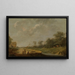 Landschap - Anoniem — ingelijst kunstwerk aan de muur