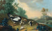 Landschap met gevogelte - Anoniem — weergave van het kunstwerk