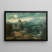 Landschap met Procne en Philomèle - Anoniem — ingelijst kunstwerk aan de muur