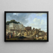 Hôtel de Salm en construction vers 1786 actuel 7e arrondissement - Anoniem — ingelijst kunstwerk aan de muur