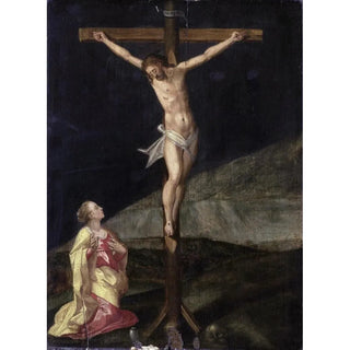 Anonymous - Mary Magdalene at the foot of the cross.webp