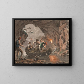 Anonymous - Night Fishing at the Entrance to a Cave.webp