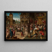 Parabole van het grote banket - Anoniem — ingelijst kunstwerk aan de muur