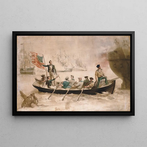 Anonymous - Perry Transferring His Flag to the Niagara.webp