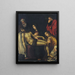 Piet - Anoniem — ingelijst kunstwerk aan de muur