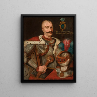 Anonymous - Portrait of Felix Tyszkiewicz Leliwa coat of arms regimentarius deputy hetman of the Grand Duchy of Lithuania.webp