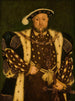 Portret van Hendrik VIII, koning van Engeland - Anoniem — weergave van het kunstwerk