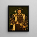 Portret van Hendrik VIII, koning van Engeland - Anoniem — ingelijst kunstwerk aan de muur