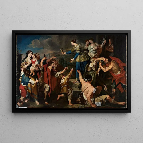 Anonymous - Saint Krystyna Giving Gold To The Poor.webp